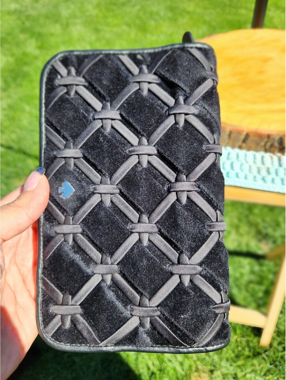 Kate Spade large Black wallet
